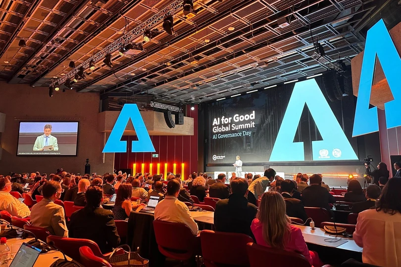 AIGI Director Robert Trager Speaks at UN's AI for Good Global Summit