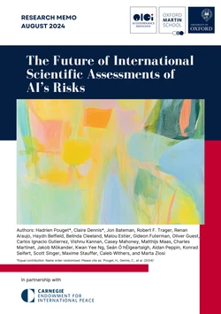 Image for The Future of International Scientific Assessments of AI’s Risks