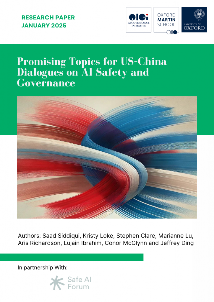 Image for Promising Topics for US–China Dialogues on AI Safety and Governance