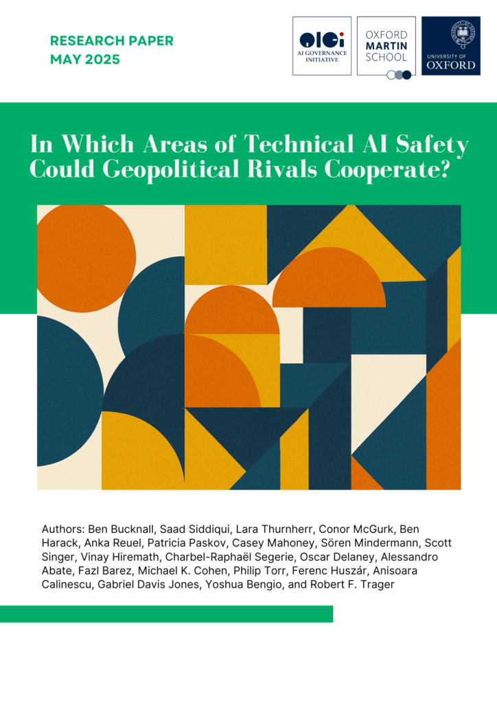 Image for In Which Areas of Technical AI Safety Could Geopolitical Rivals Cooperate?
