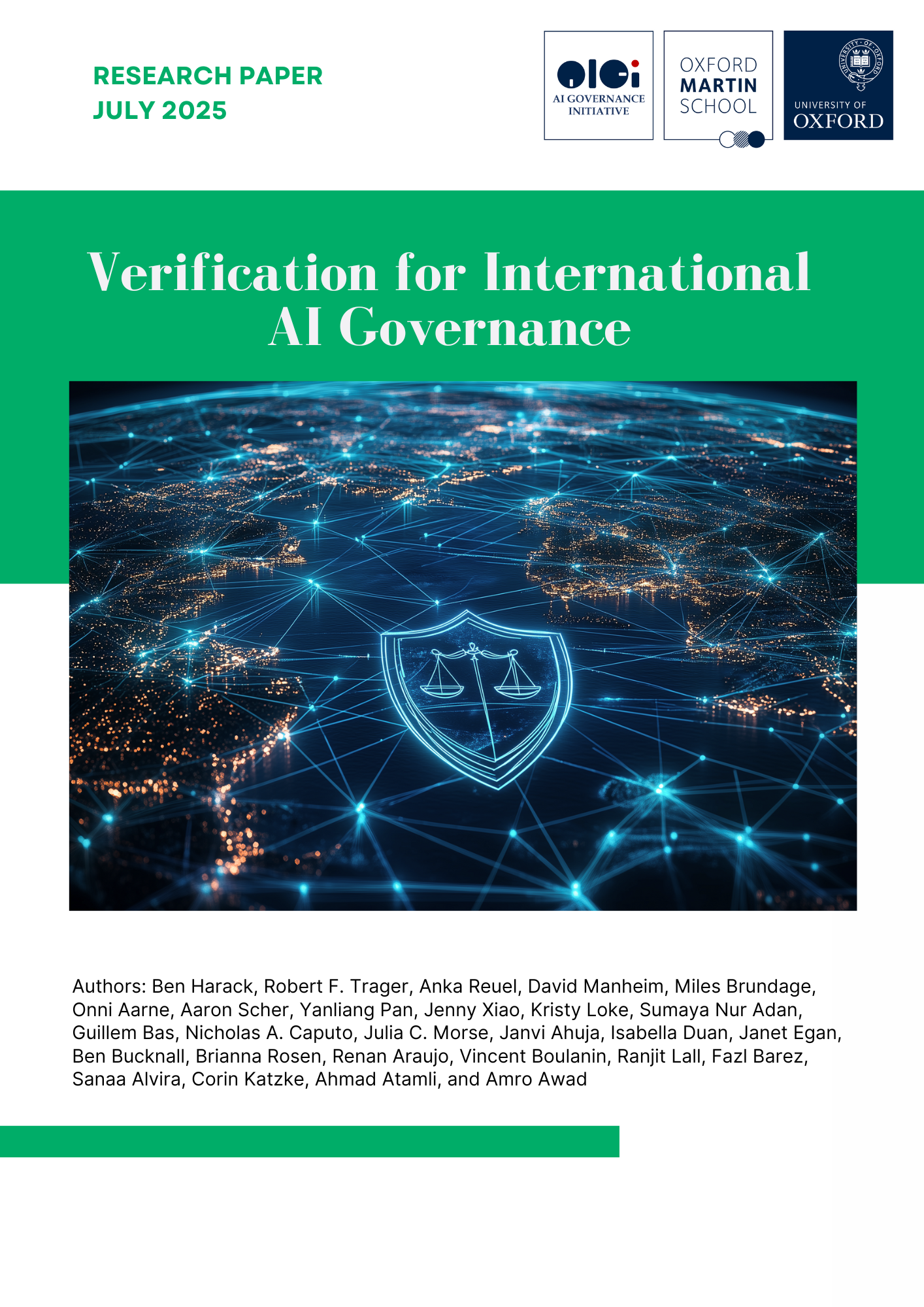 Image for Verification for International AI Governance