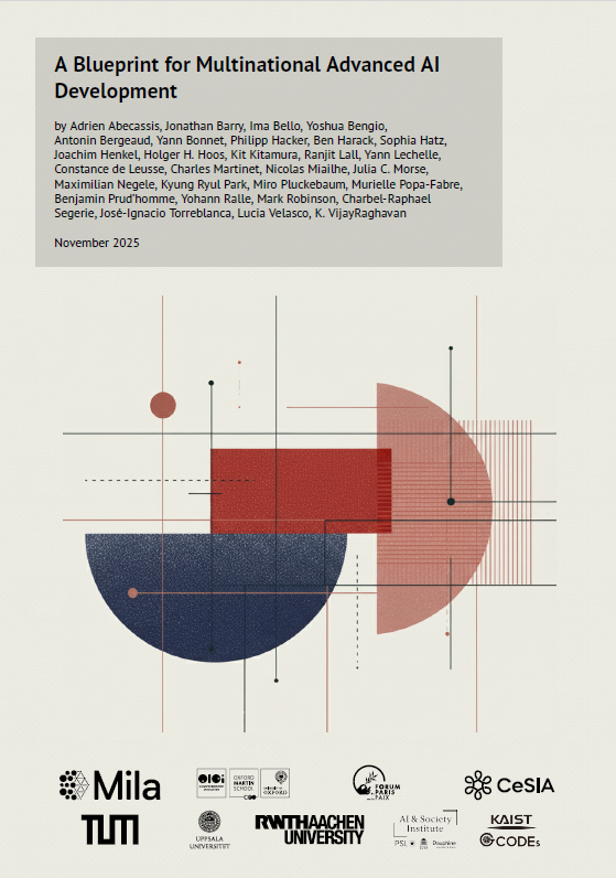 Image for A Blueprint for Multinational Advanced AI Development