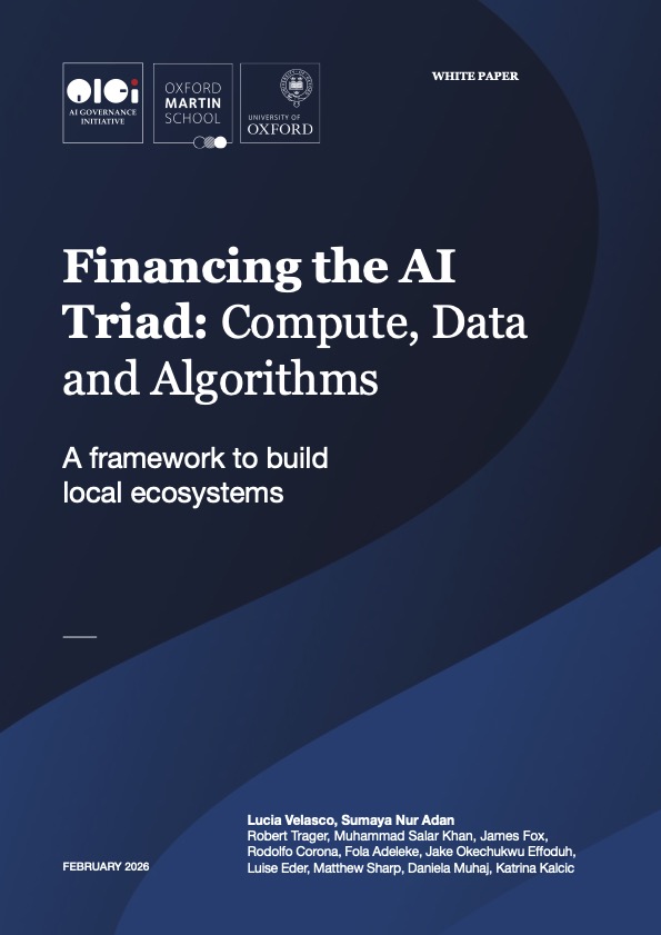 Image for Financing the AI Triad: Compute, Data and Algorithms A framework to build local ecosystems